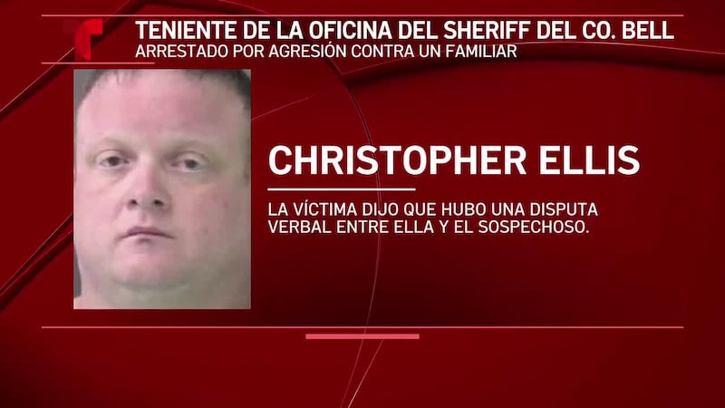 Un teniente de la Oficina del Alguacil del Condado de Bell es acusado de agresión a un miembro...