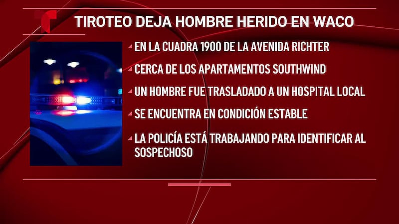 Hombre recibe disparo en la avenida Richter; se encuentra en condición estable