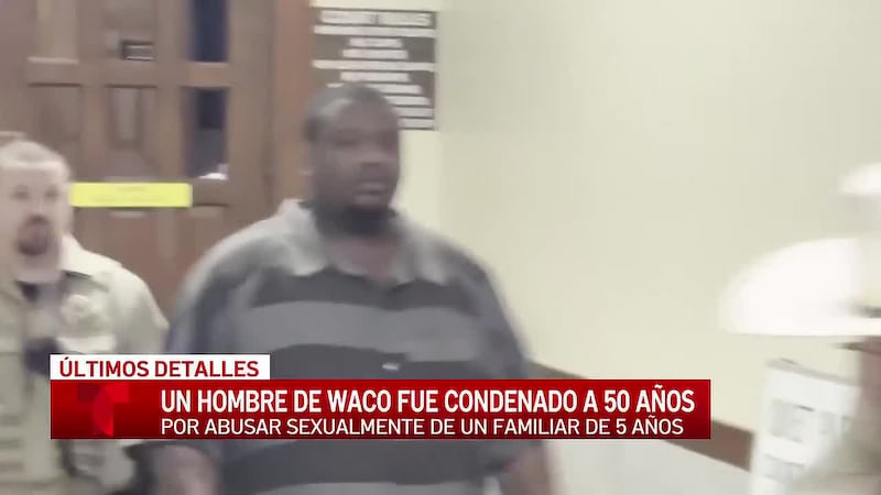 Hombre de Waco es condenado a 50 años en prisión por el abuso sexual de un menor pariente