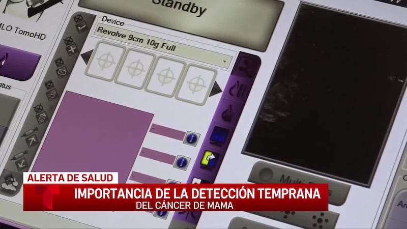 El mes de la concientización del cáncer de mama anima a las mujeres a hacerse una mamografía...