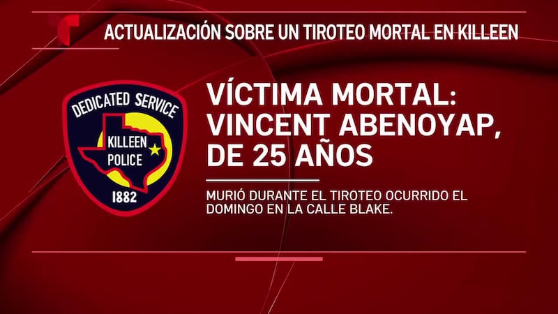 ACTUALIZACIÓN: La policía de Killeen identifica a la víctima mortal disparada por un...