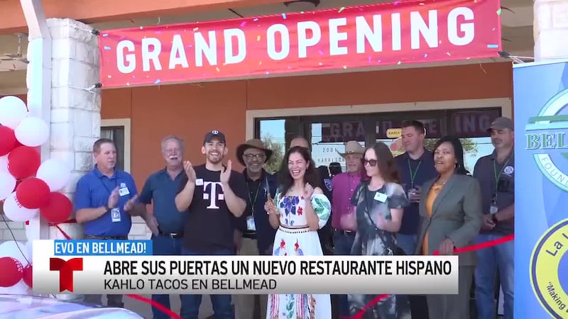 Un nuevo restaurante hispano abre sus puertas en Bellmead, Texas