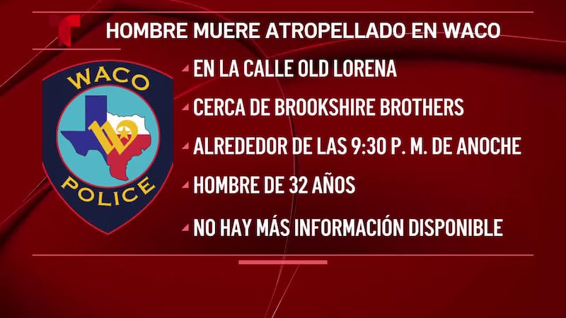 Un hombre muere después de ser atropellado por un vehículo la noche del miércoles