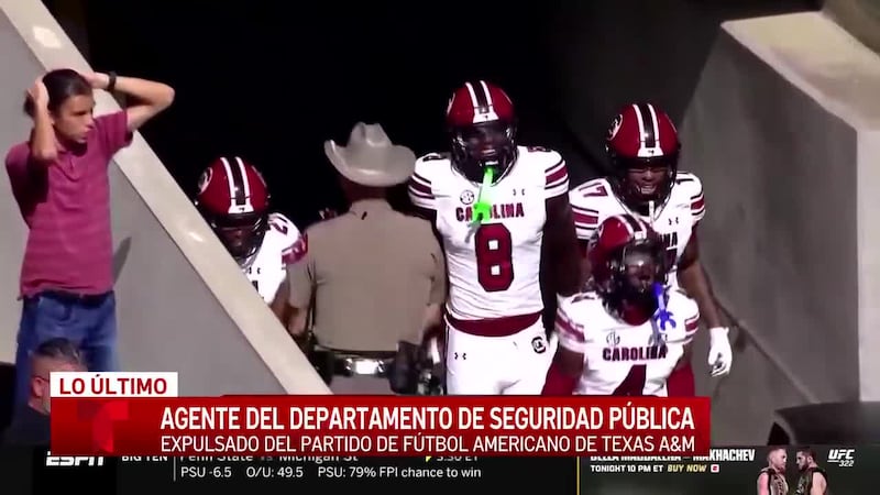 El agente de Texas DPS es relevado de sus funciones durante los partidos después de un...