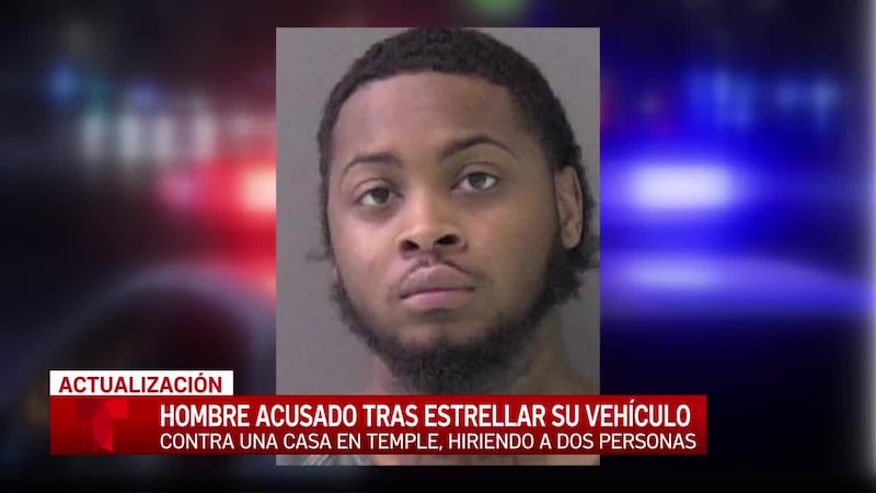 La policía de Temple investiga un choque contra un hogar que dejó a dos heridos