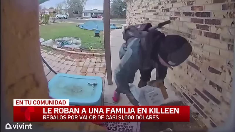 La policía recomienda sobre métodos de entrega alternativos ya que los ladrones de porches se...