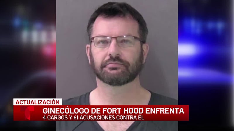 Un doctor de Fort Hood enfrenta 54 cargos de grabar a pacientes sin su consentimiento