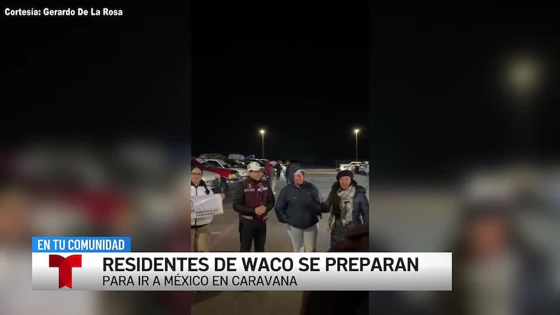 Miembros de la Federación Orgullo Zacatecano en Waco se preparan para su caravana hacia México