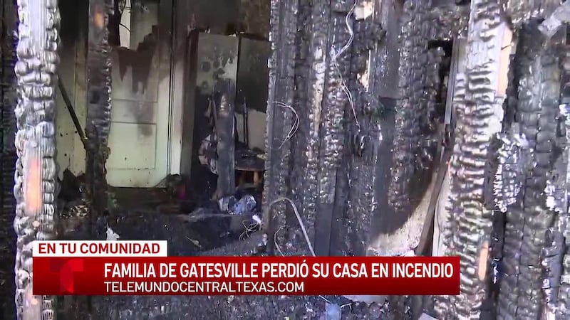 Una familia de Gatesville con un bebé de 7 meses pide por ayuda después de que su hogar se...