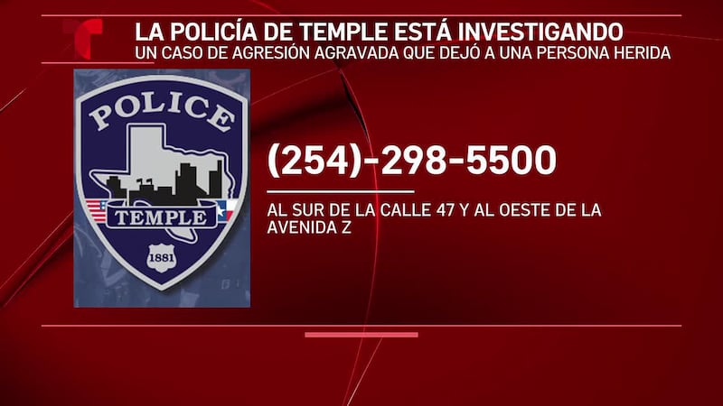 La policía de Temple investiga una agresión agravada después de un tiroteo la madrugada del...